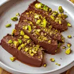 4-Ingredient Vegan Chocolate Mousse with Pistachios