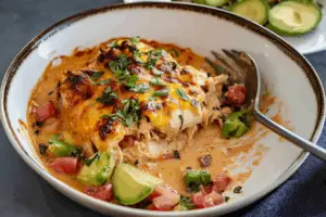 Easy King Ranch Chicken Casserole