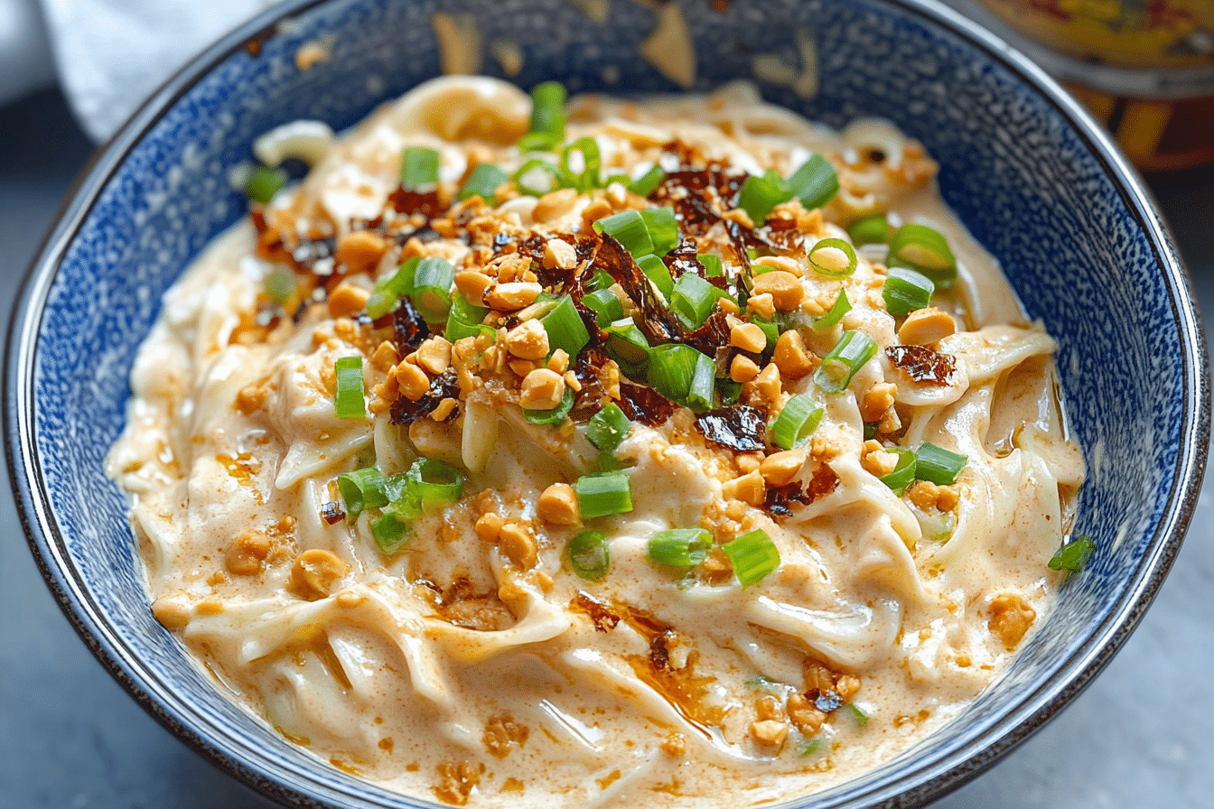Creamy Peanut Noodles