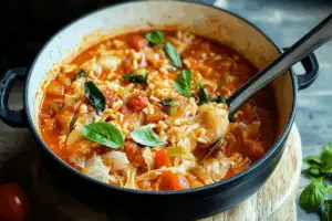 Polish Stuffed Cabbage Soup