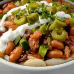 Mexican Pintos with Cactus
