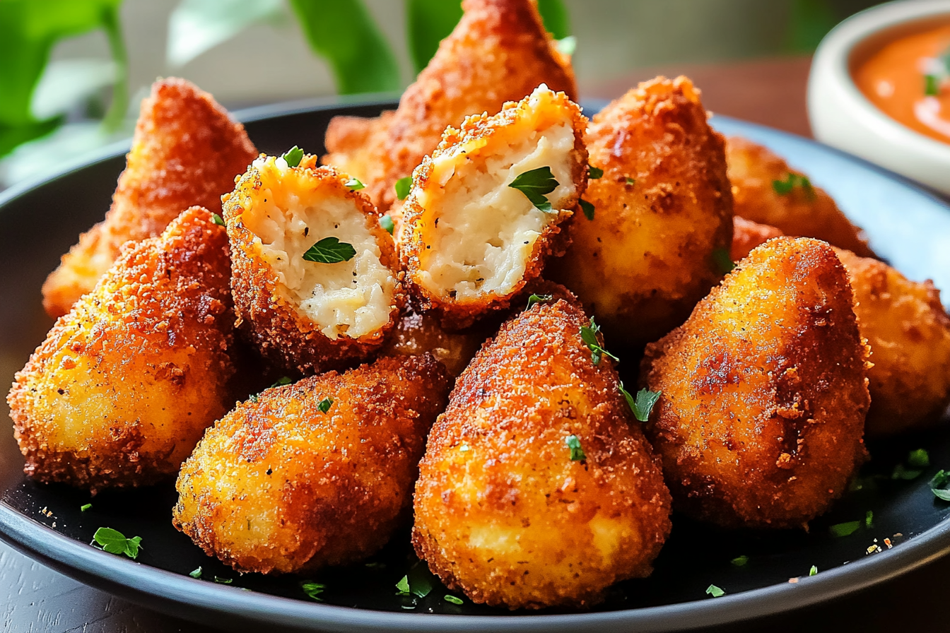 Brazilian Chicken Croquettes