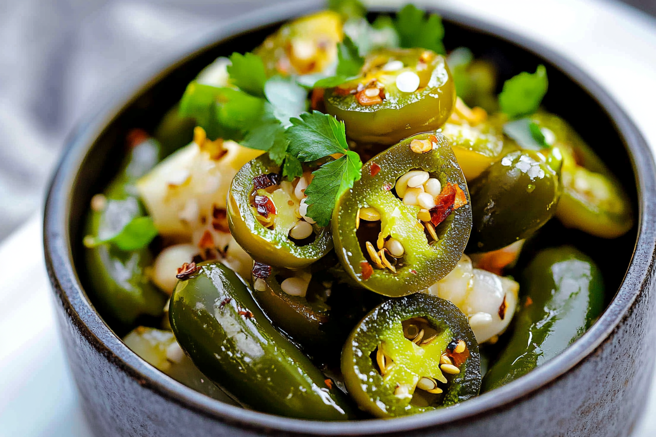 Quick Pickled Jalapeños