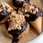 Drumstick Ice Cream Cone Cookies