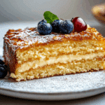 German Bee Sting Cake (Bienenstich)