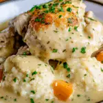 Grandma Georgia’s CrockPot Chicken and Dumplings