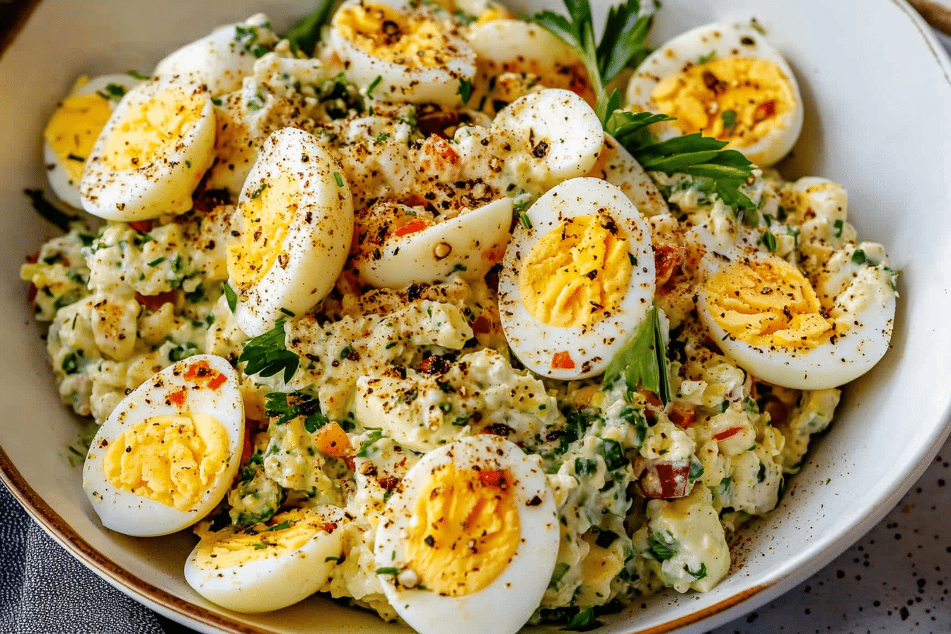 Cottage Cheese Egg Salad (High-Protein, No Mayo)
