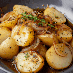 Oven Roasted Yukon Gold Potatoes with Onions