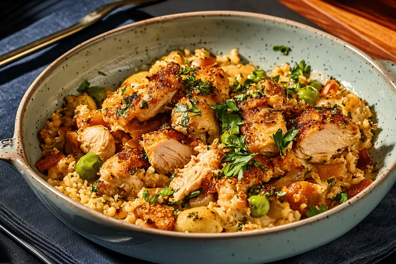 Bang Bang Chicken Casserole