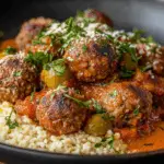 Moroccan Meatballs (Kefta Mkaoura)