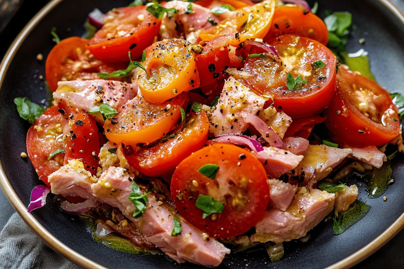 Tuna and Tomato Salad