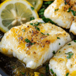 Baked Cod Recipe with Lemon and Garlic