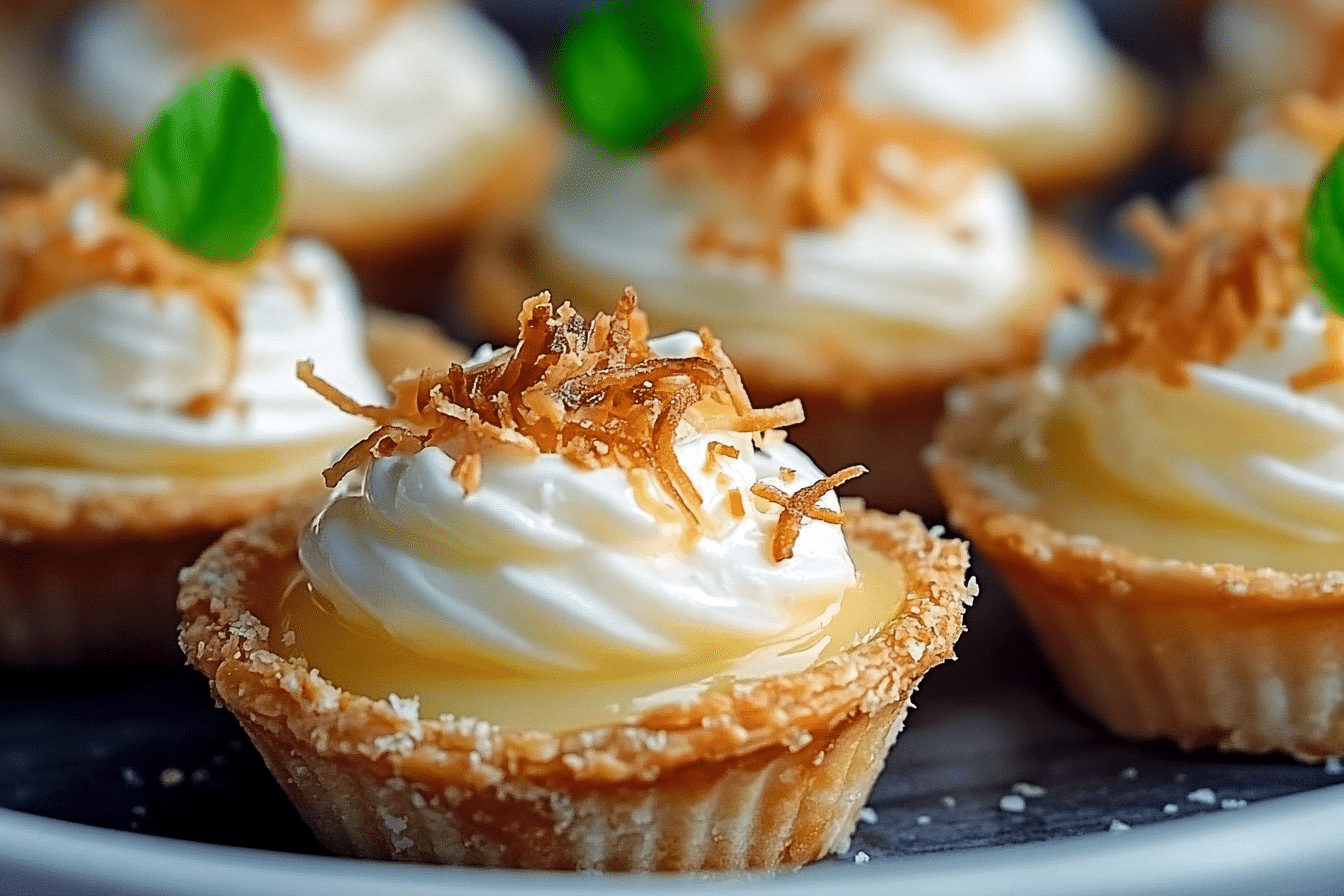 Mini Coconut Cream Pies