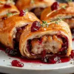 Turkey and Cranberry Sausage Rolls