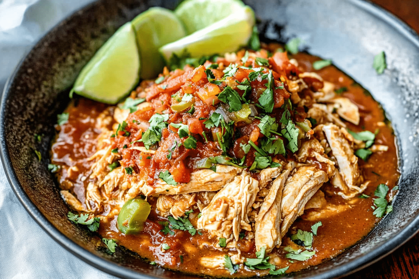 Easy Mexican Chicken Crock Pot Recipe