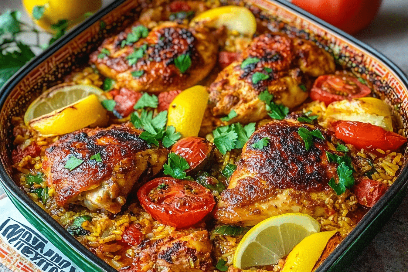 Turkish Chicken Bake