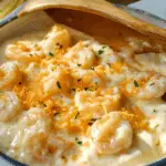 30 Minute Cheesy Garlic Shrimp Alfredo