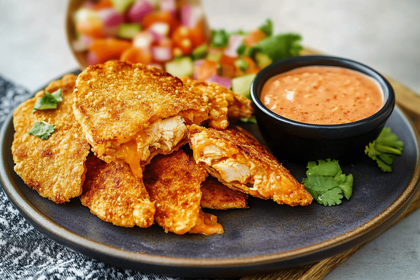 Air Fryer Chicken Crispanada (Taco Bell Copycat)
