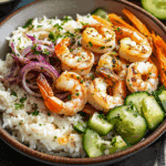 Alabama White BBQ Shrimp Bowl