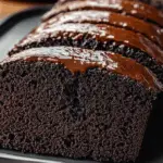 Black Cocoa Loaf Cake