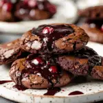Black Forest Flourless Brownie Cookies