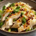 Cantonese White Cut Poached Chicken