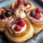 Cheesecake Croissant Buns (Buns From Home London)