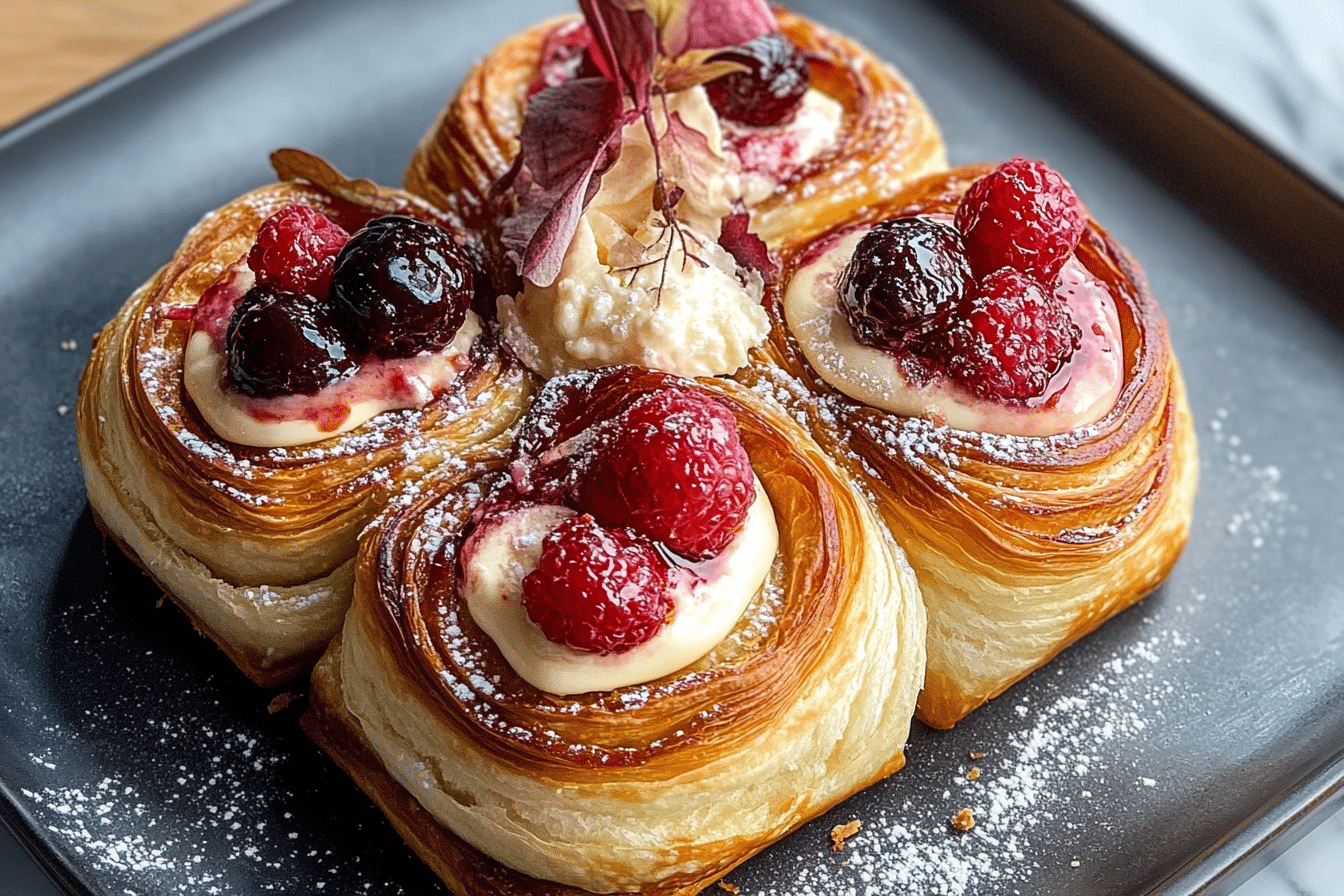 Cheesecake Croissant Buns (Buns From Home London)