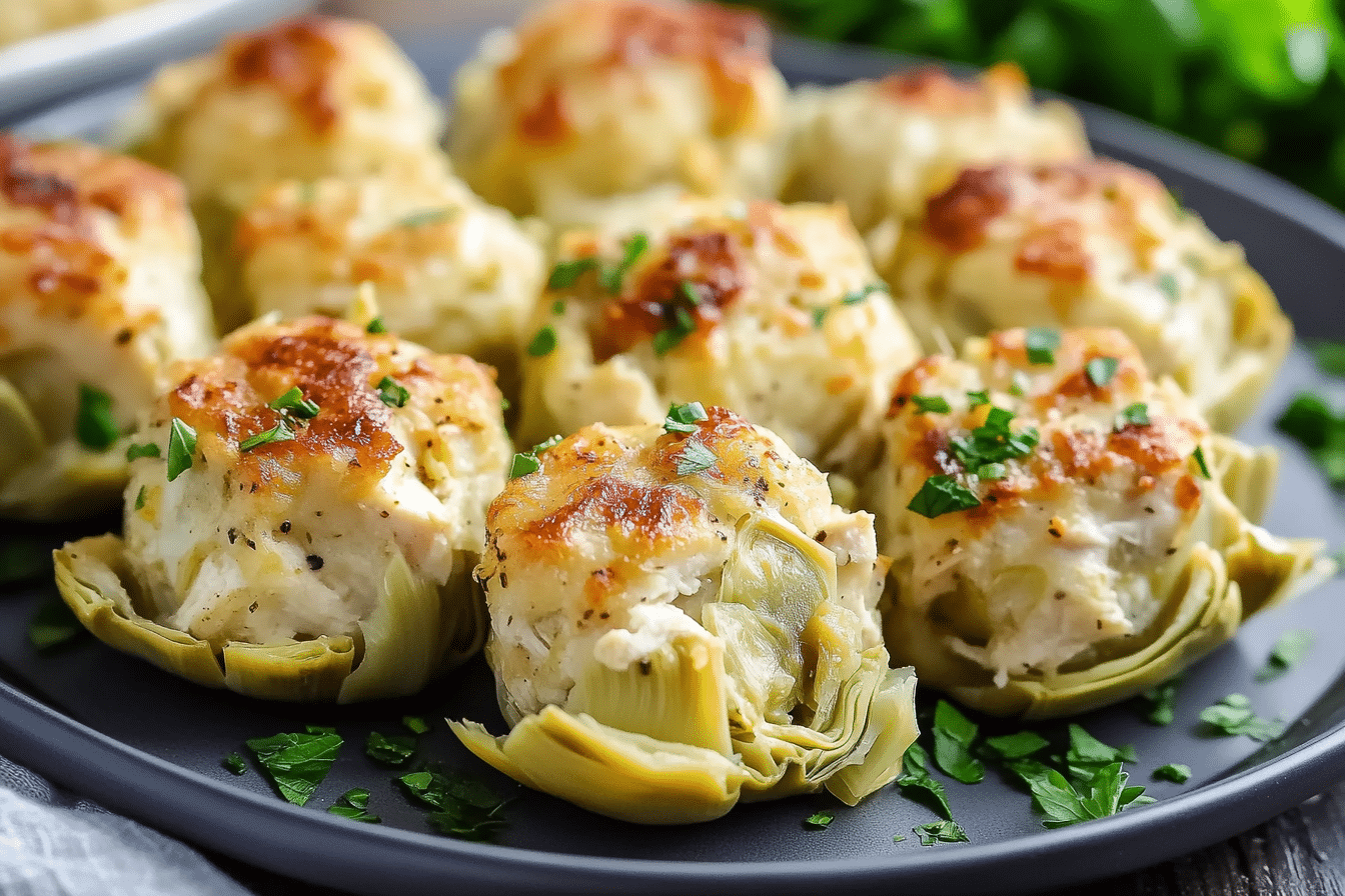 Chicken Artichoke Bites