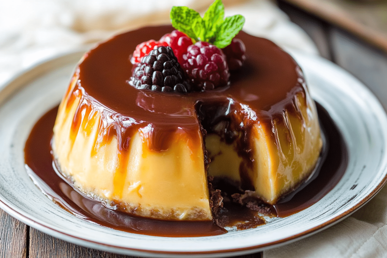 Chocoflan