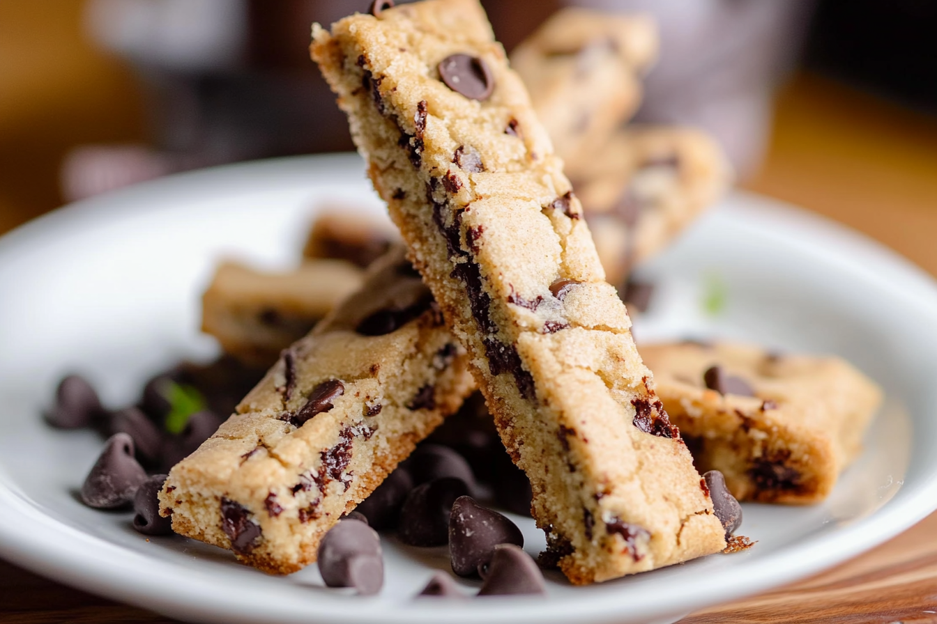 Chocolate Chip Cookie Sticks