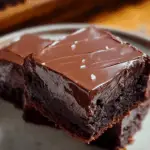 Chocolate Ganache Gooey Brownies
