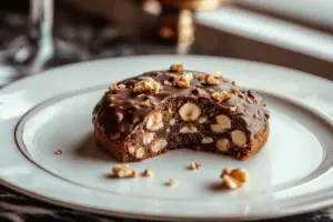 Chocolate Hazelnut Crunch Cookies