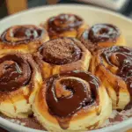 Chocolate hazelnut rolls