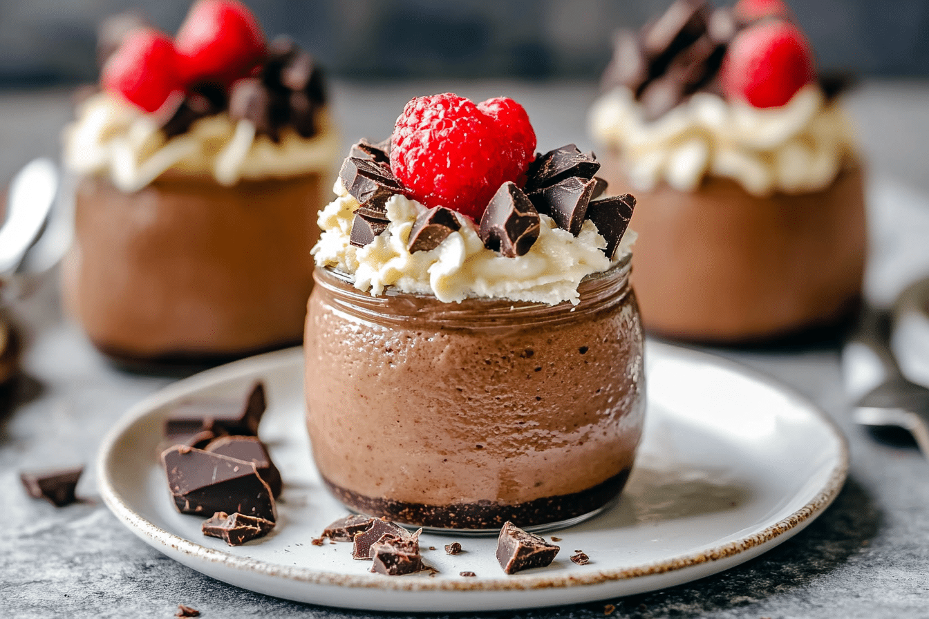 Chocolate Nutella Cheesecake Mousse