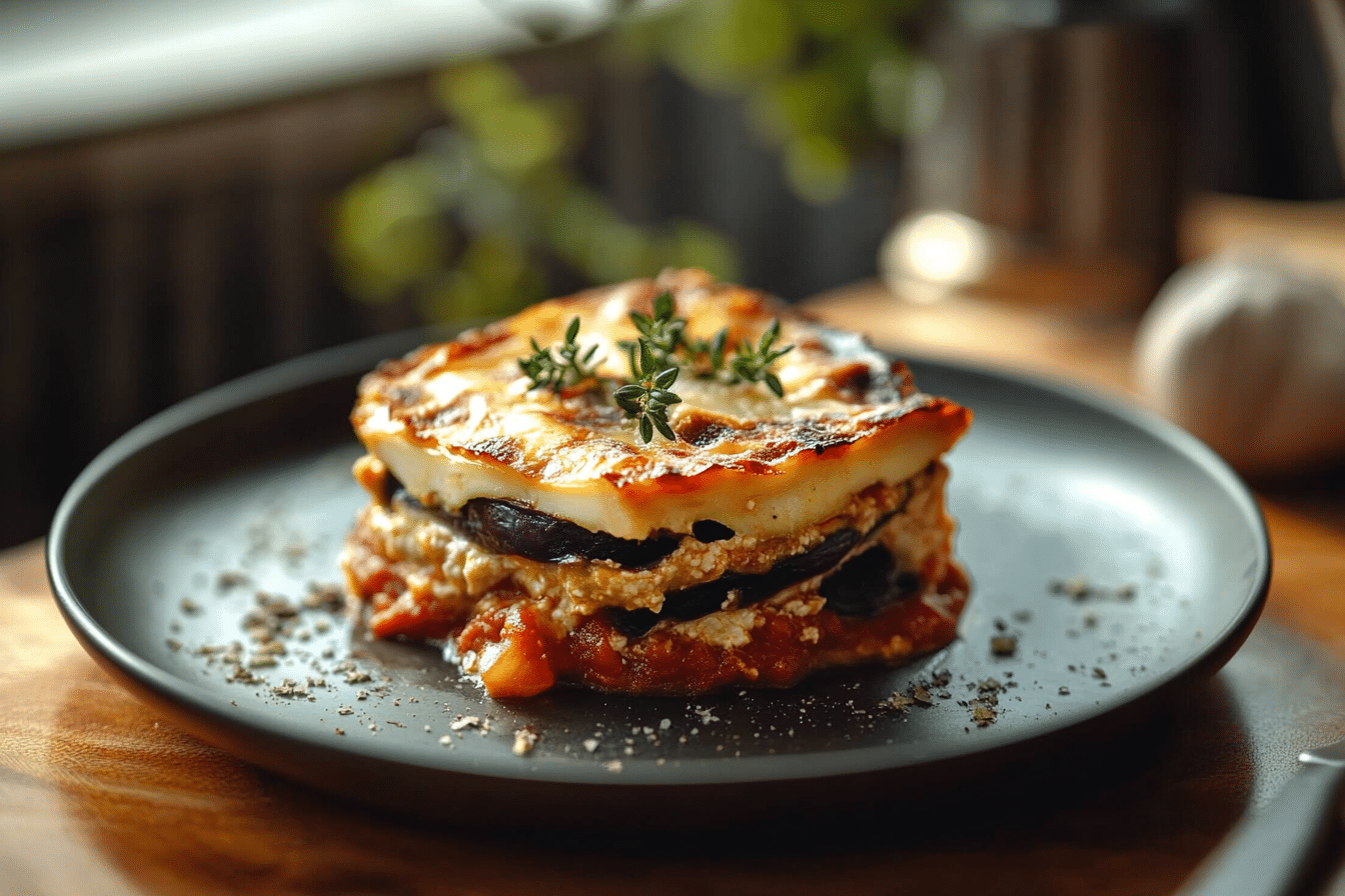 Classic Greek Eggplant Moussaka