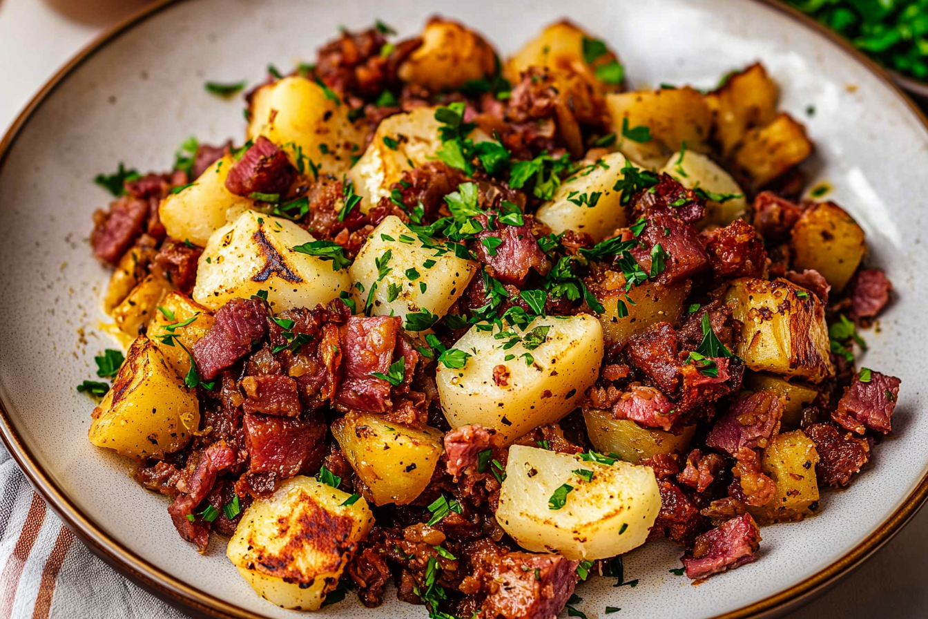 Corned Beef Hash {Super Easy Recipe!}