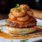 Crab Rangoon Surf and Turf Burger Recipe