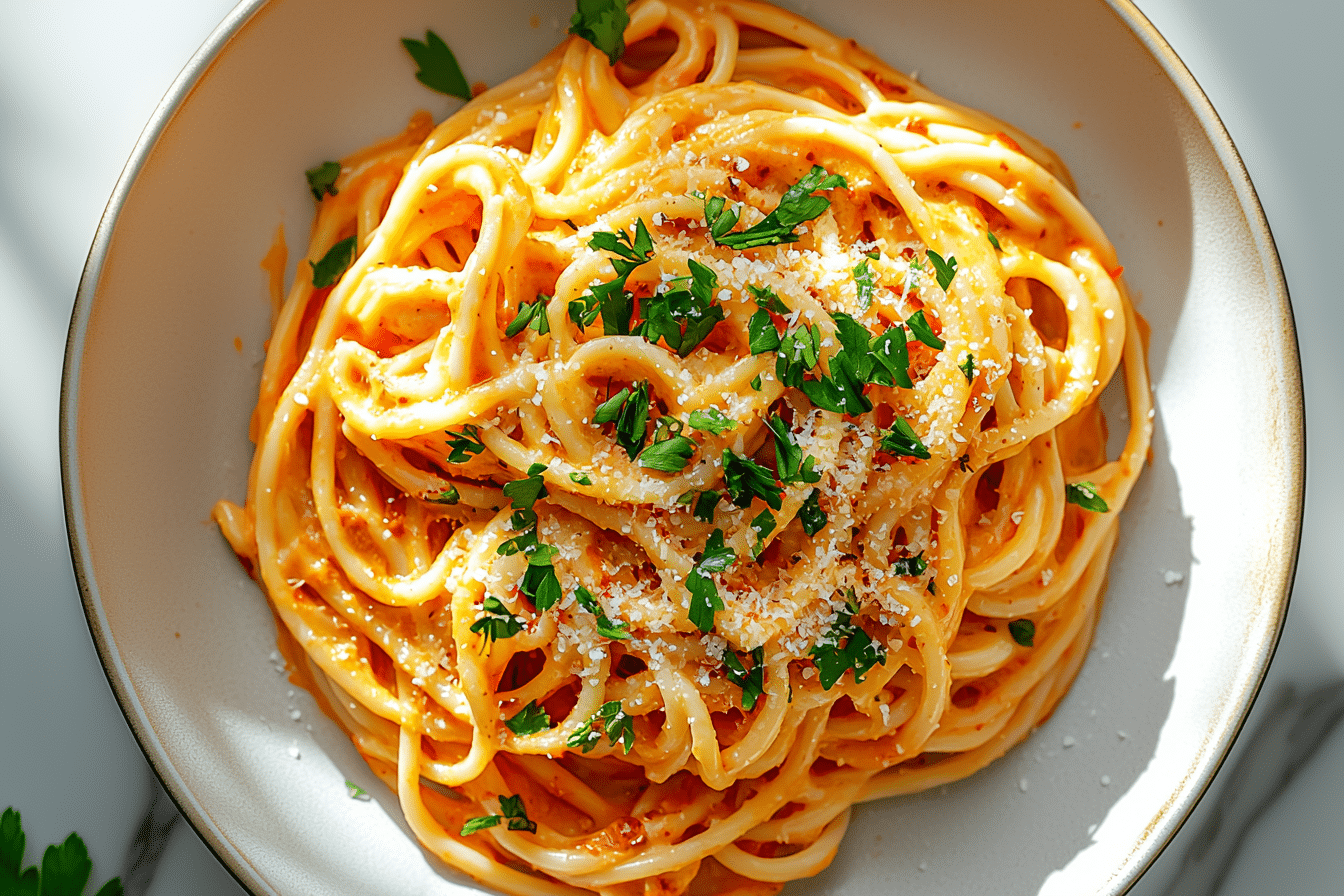Creamy Gochujang Pasta