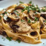 Creamy Miso Mushroom Pasta