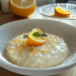 Creamy Rice Pudding with Orange