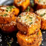 Crispy Cheesy Sweet Potato Bites.