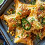 Crispy Jalapeño Corn Wontons