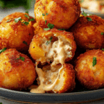 Crispy Potato Croquettes with Creamy Chicken Filling