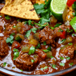Crock Pot Carne Guisada (Mexican Beef Stew)