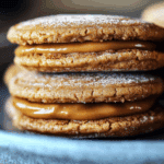 Dulce de Leche Cinnamon Sandwich Cookies