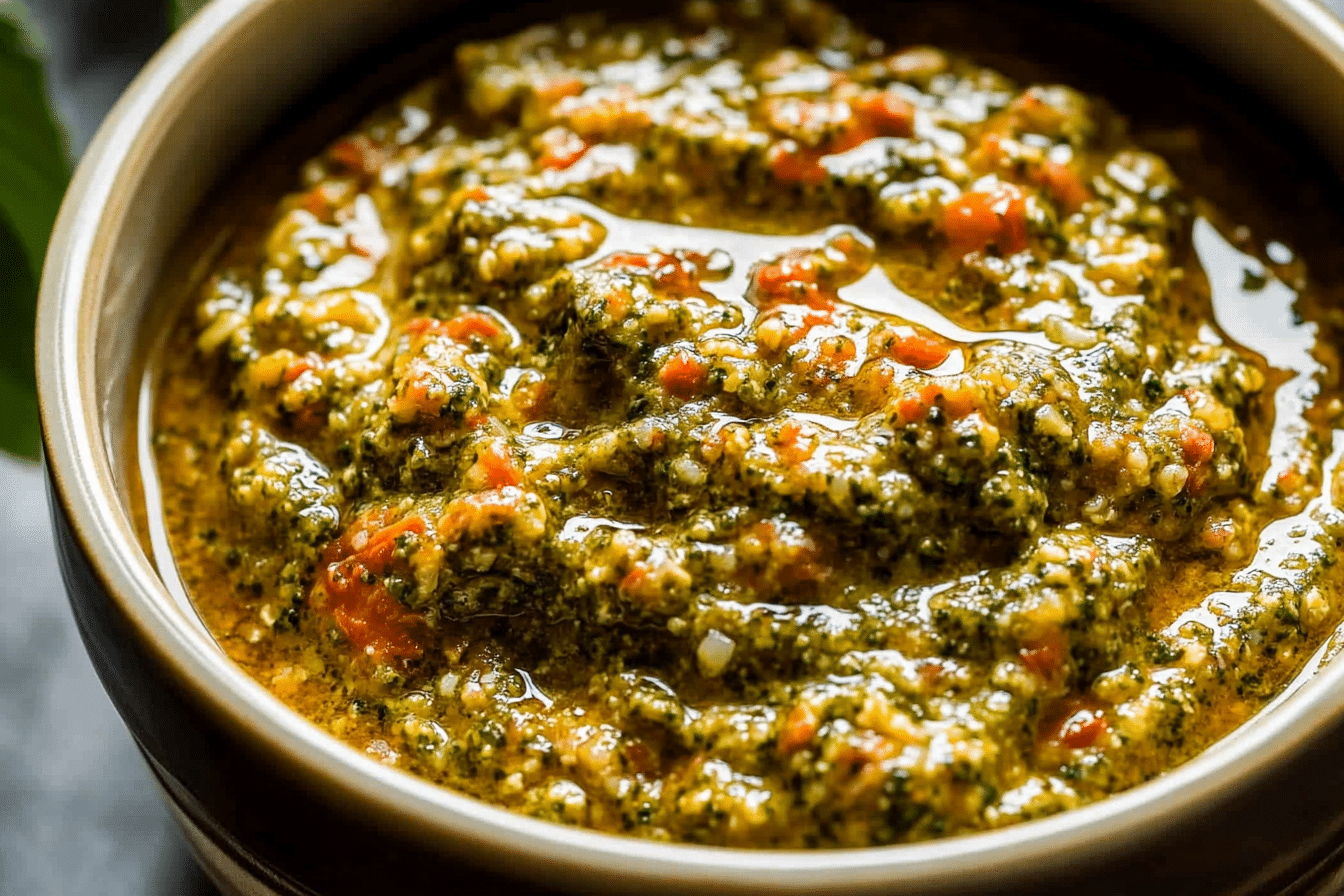 Easy and Delicious Sicilian Pesto Recipe