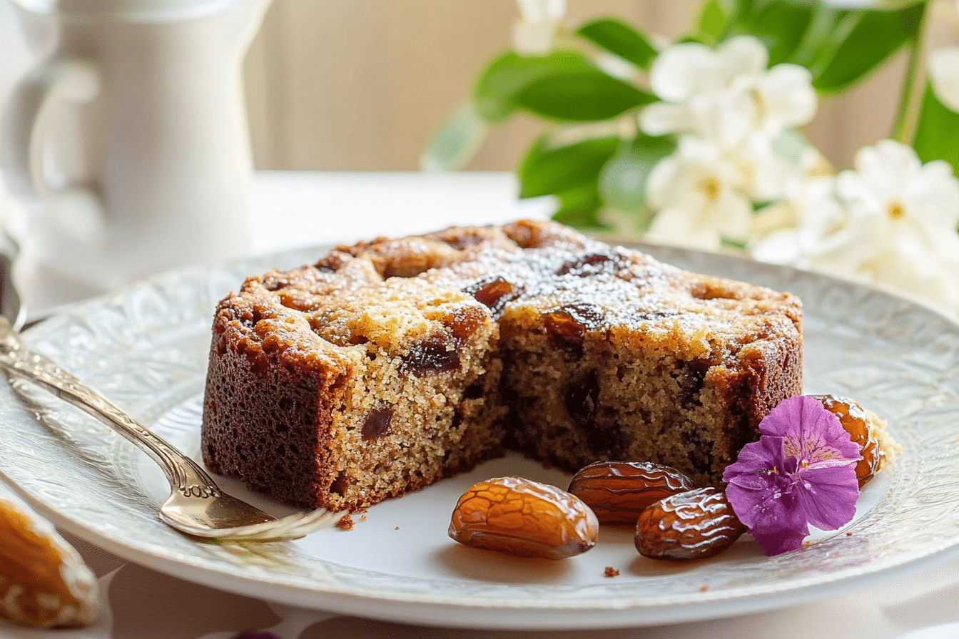 Easy Date and Nut Cake Recipe