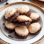 elsa’s chocolate dipped macaroons