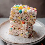 Funfetti Marshmallow Cereal Bars
